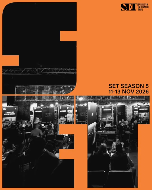 Priority invites for SET Season 5 are out! Past Crew and VIP travel pros, check your inbox and RSVP now. 📩

Limited spots. Secure yours and be part of shaping what’s next in entertainment travel.

What’s on SET:
🤝 F2F business
💥 Immersive networking 
💡 Expert insights

Entertainment never stops moving. Neither should you.

See you in Crescent City, 11-13 November.

#SET2026 #SETTheShow #NewOrleans