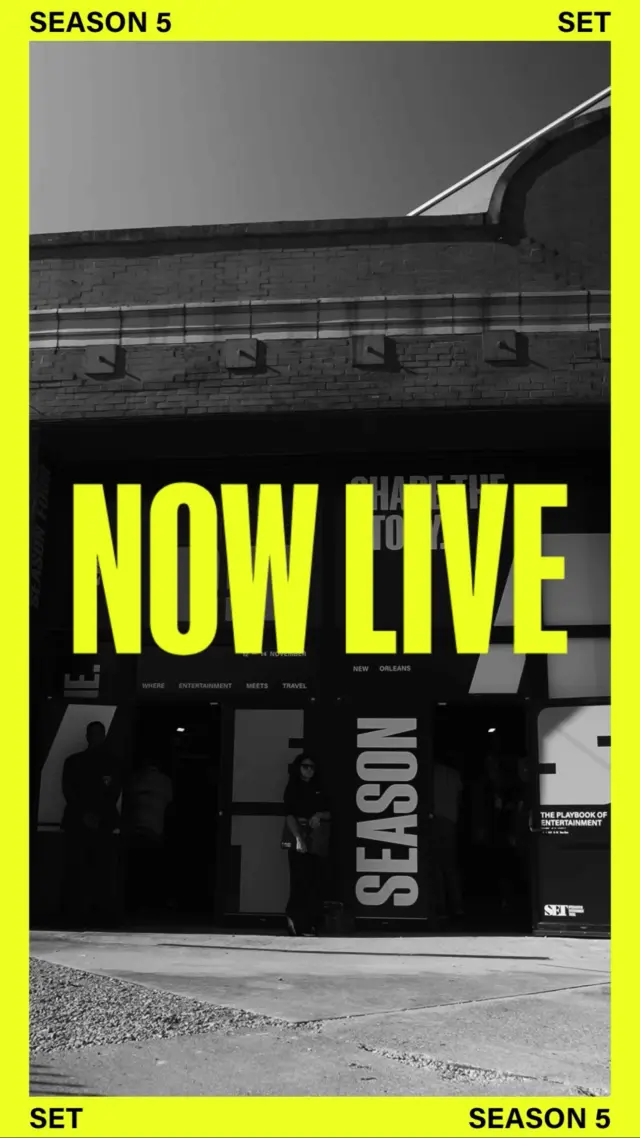 And we’re LIVE. SET, Season 5 is now open. 🎬

This the only event dedicated exclusively to where entertainment and travel intersect.

A-list buyers. ✔️
World-class suppliers. ✔️
Industry-leading insights. ✔️

All pre-vetted – so you’re guaranteed to only meet people with entertainment credentials. The show is in high demand, so act fast to secure your place in the Season 5 cast.

Not received an invite? Hit the link in bio.

#SET2026 #SETTheShow #NewOrleans