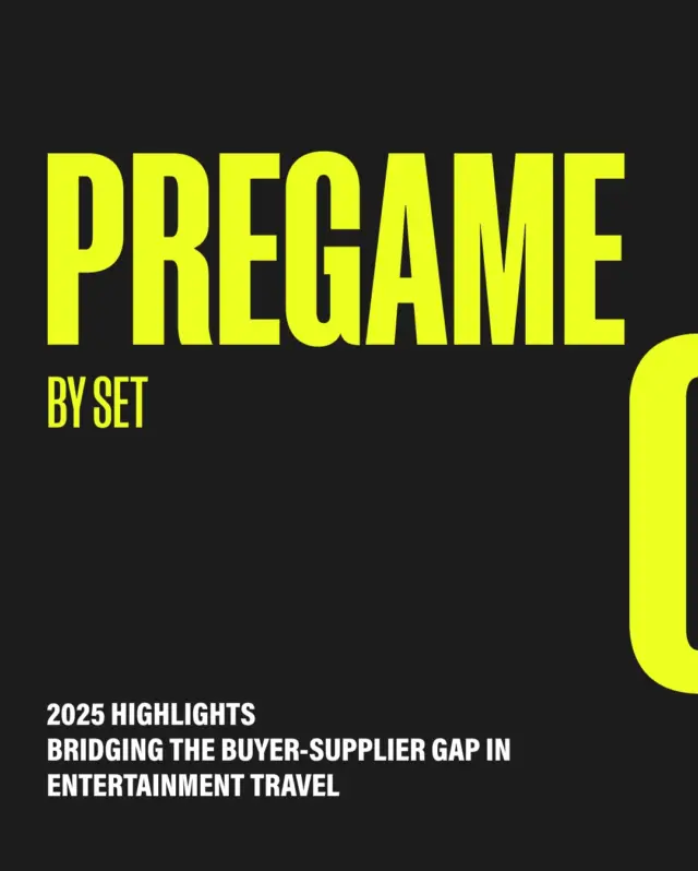 If you’ve been to SET, you know the magic isn’t just the networking – it’s the hard-hitting, expert-led sessions. 💡

Enter Pregame. The official warm-up.

A smaller room. Bigger conversations.

An extra day where entertainment travel pros come together to unpack the challenges shaping the industry – what’s working, what’s not, and what comes next.

Last year? A standout. Swipe left for some of the sessions we tackled.

Across every conversation, one theme kept coming back: stronger communication = stronger partnerships.

Simple in theory. Still the biggest gap in practice.

Want in on Pregame? Link in bio.

#SET2026 #SETTheShow #TheNextCut